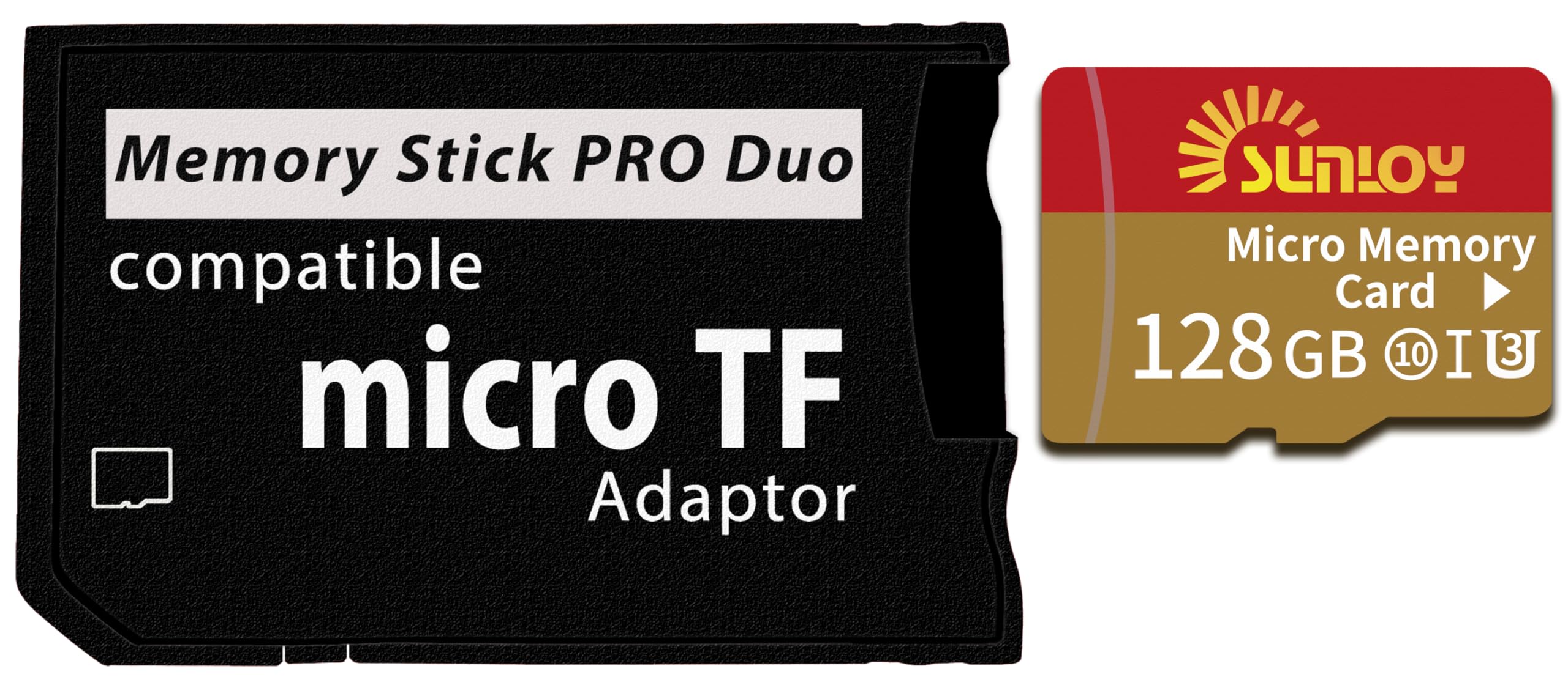 Amazon | PSP メモリースティックアダプター 128GB Micro SDカード付き